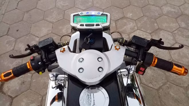 xe la co kieu dang dodge tomahawk dau tien o viet nam