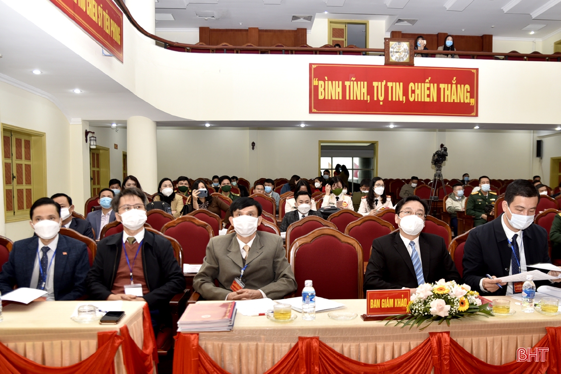 30 thí sinh Hà Tĩnh tranh tài Hội thi Giảng viên lý luận chính trị và báo cáo viên, tuyên truyền viên giỏi