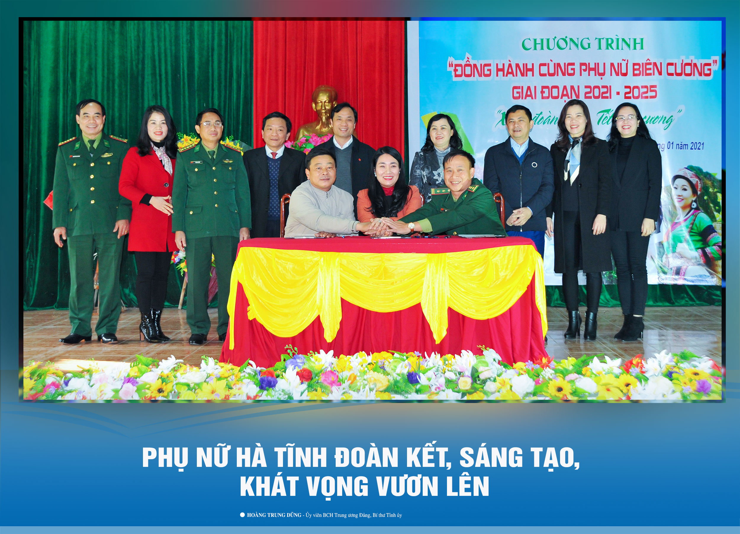 Phụ nữ Hà Tĩnh đoàn kết, sáng tạo, khát vọng vươn lên