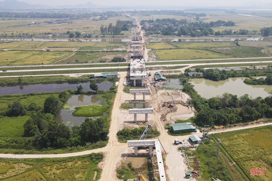 Hình hài cây cầu 1.200 tỷ nối Nghệ An và Hà Tĩnh trên tuyến cao tốc Bắc – Nam