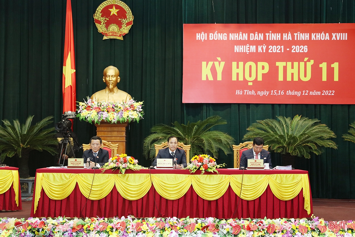 HĐND tỉnh Hà Tĩnh tiếp nhận nhiều kiến nghị của cử tri gửi đến Kỳ họp thứ 11