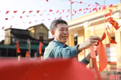 Chung tay thực hiện công trình, phần việc hướng về "ngày hội non sông"