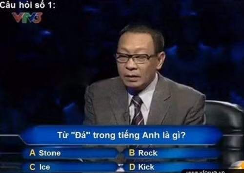 nhung cau hoi che trong chuong trinh ai la trieu phu