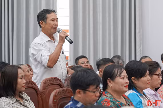 Cử tri kiến nghị nâng cấp hạ tầng, mở rộng dự án nước sạch 