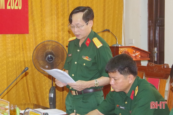 Đảng ủy Quân sự Hà Tĩnh triển khai Nghị quyết lãnh đạo thực hiện nhiệm vụ 6 tháng cuối năm
