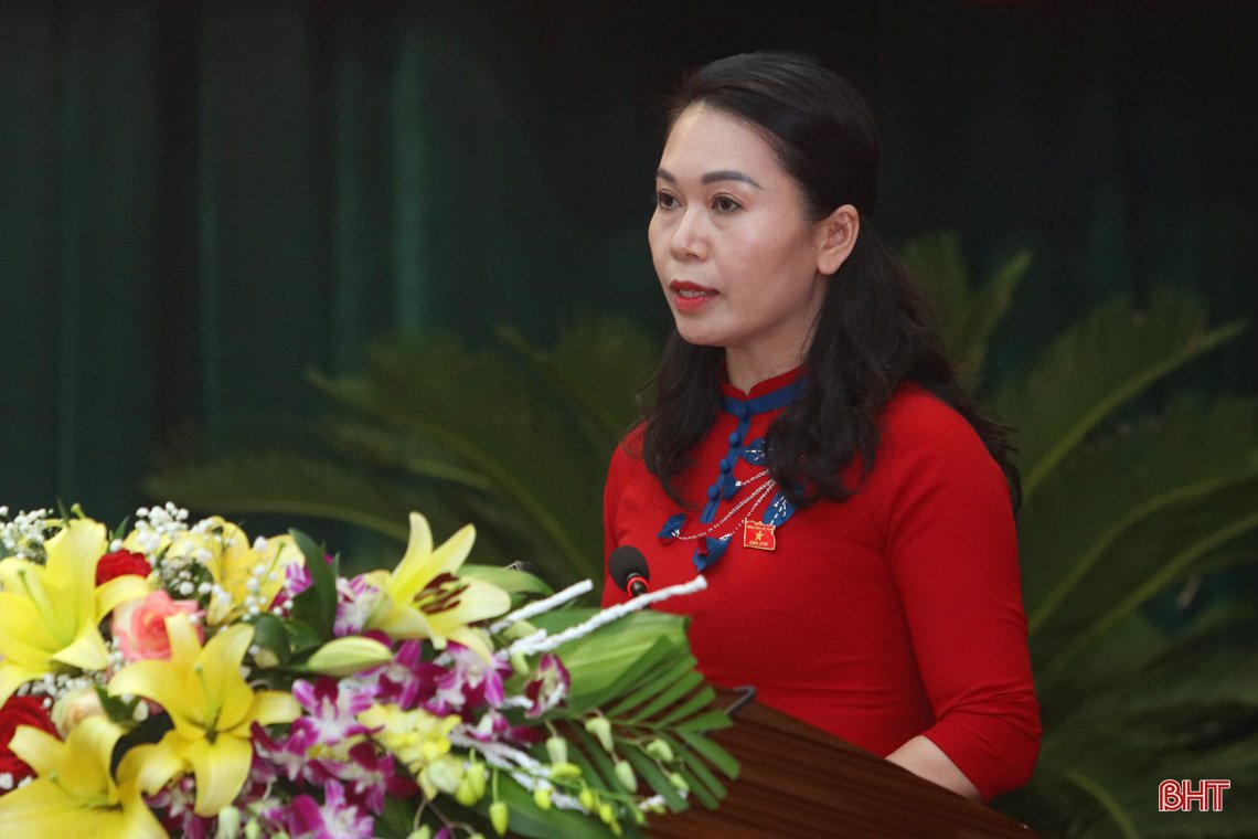 Đại biểu HĐND tỉnh Hà Tĩnh nghe báo cáo thẩm tra, thảo luận tại hội trường