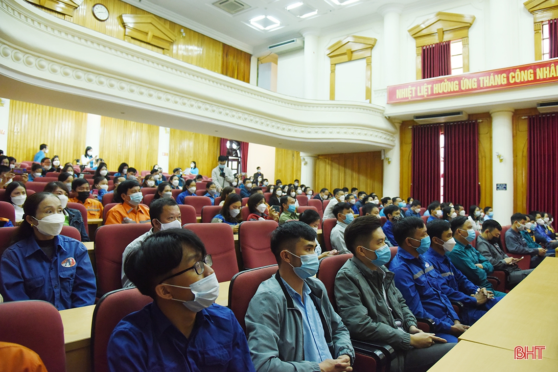 Hà Tĩnh phát động “Tháng công nhân 2022”, tôn vinh người lao động tiêu biểu