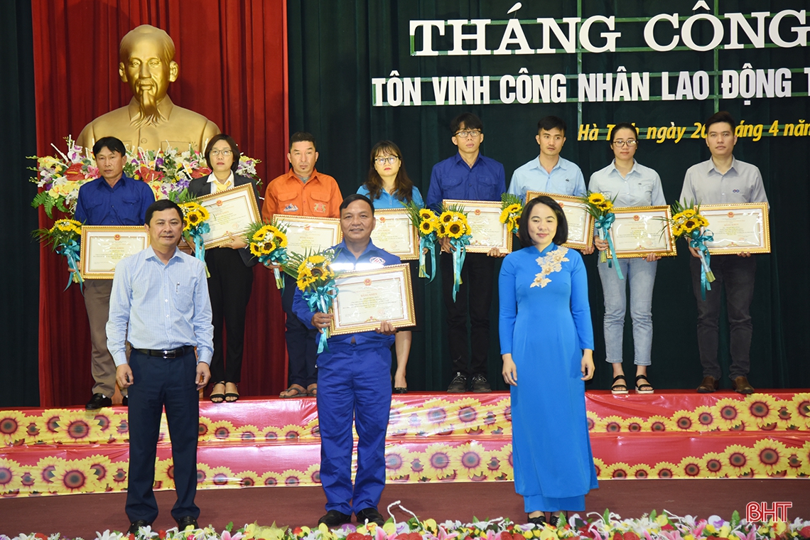 Hà Tĩnh phát động “Tháng công nhân 2022”, tôn vinh người lao động tiêu biểu