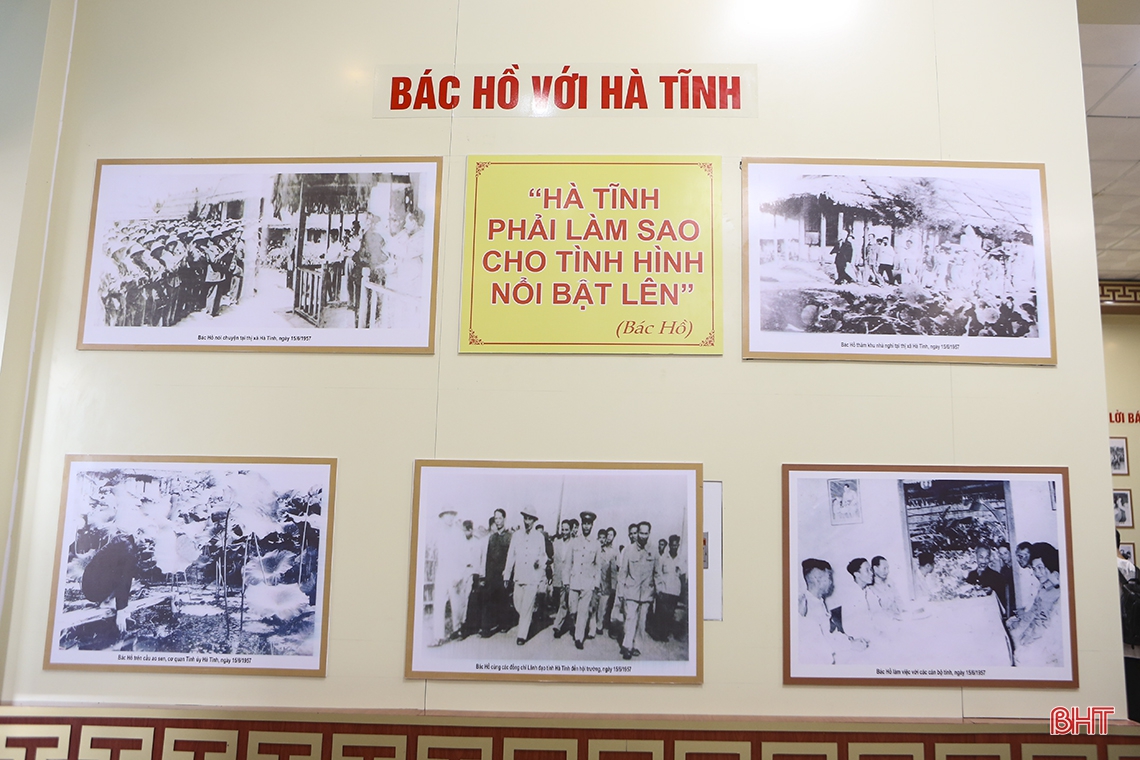 Giới thiệu gần 250 tư liệu, hiện vật quý về “Hà Tĩnh - 65 năm thực hiện lời Bác dạy”