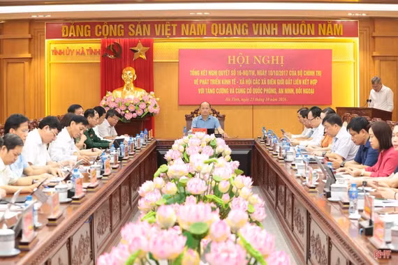 Hà Tĩnh tổng kết thực hiện Nghị quyết 16-NQ/TW của Bộ Chính trị