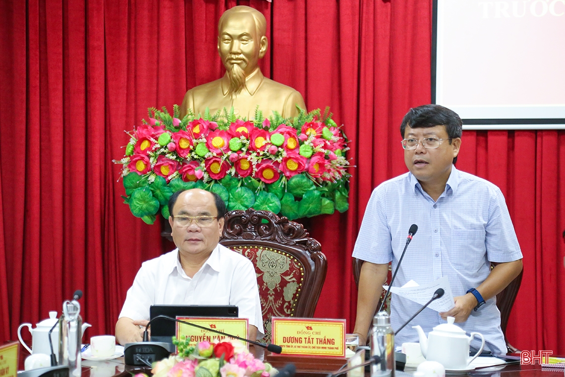 Tham mưu giải pháp phù hợp để mở rộng địa giới hành chính TP Hà Tĩnh