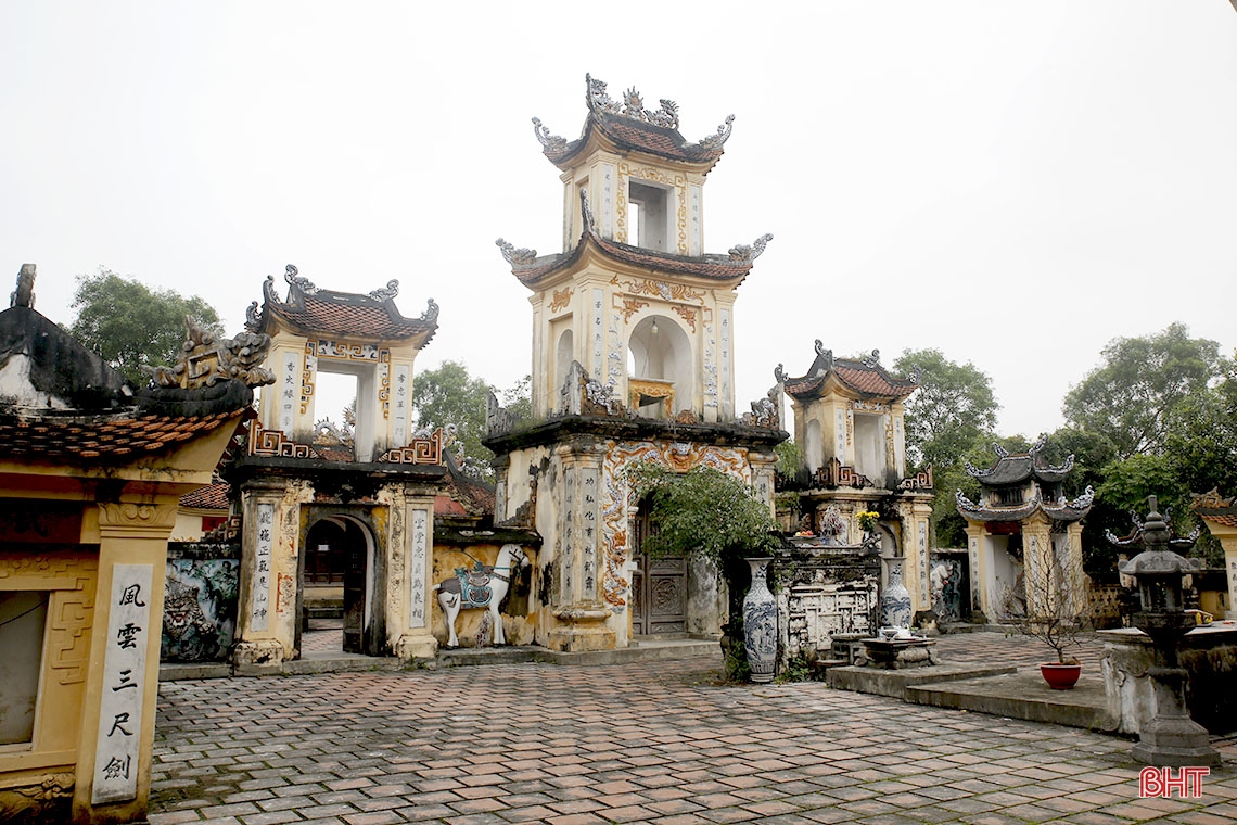 Chiêm ngưỡng ngôi đền hơn 600 tuổi thờ Uy Minh Vương Lý Nhật Quang ở Hà Tĩnh
