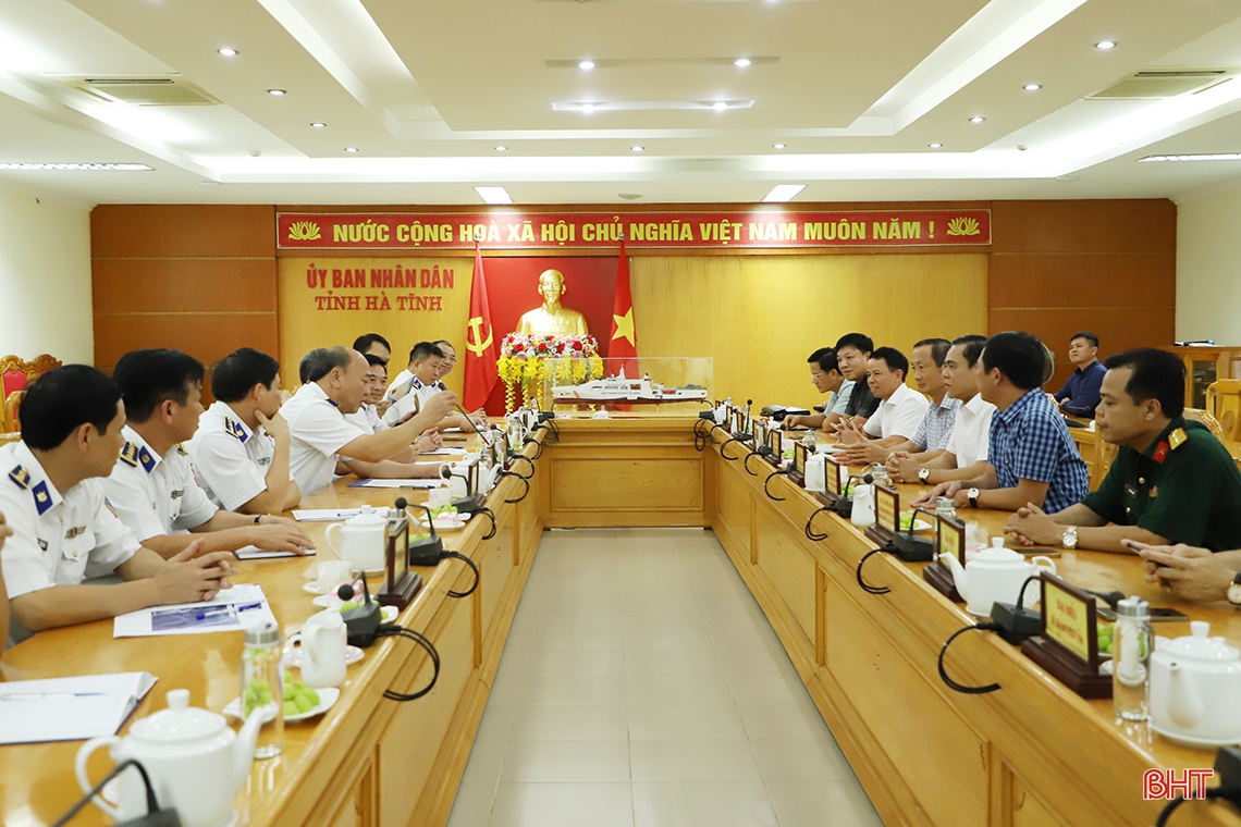 Hà Tĩnh luôn đồng hành cùng lực lượng cảnh sát biển thực hiện nhiệm vụ, góp phần bảo đảm QP-AN
