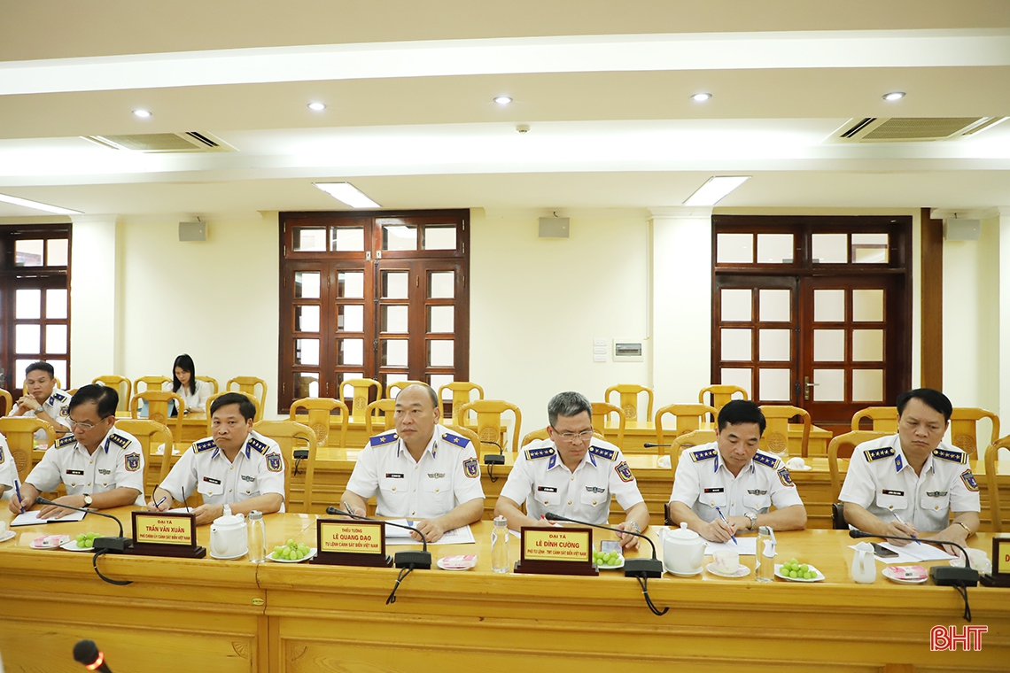Hà Tĩnh luôn đồng hành cùng lực lượng cảnh sát biển thực hiện nhiệm vụ, góp phần bảo đảm QP-AN