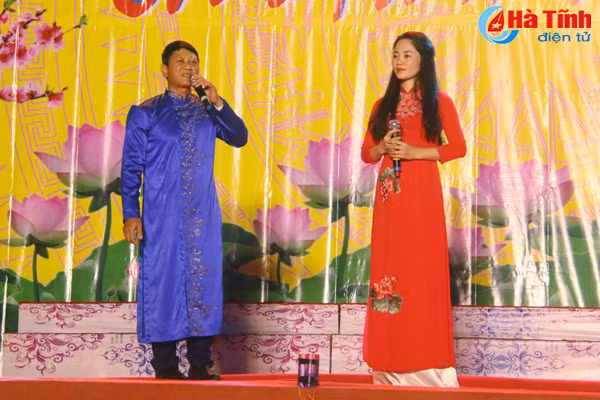 soi dong chuong trinh van nghe chao nam moi o tp ha tinh