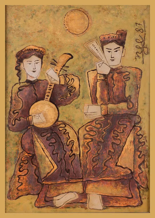 tranh ve kieu kim nguyen uoc ban gan 2 ty dong
