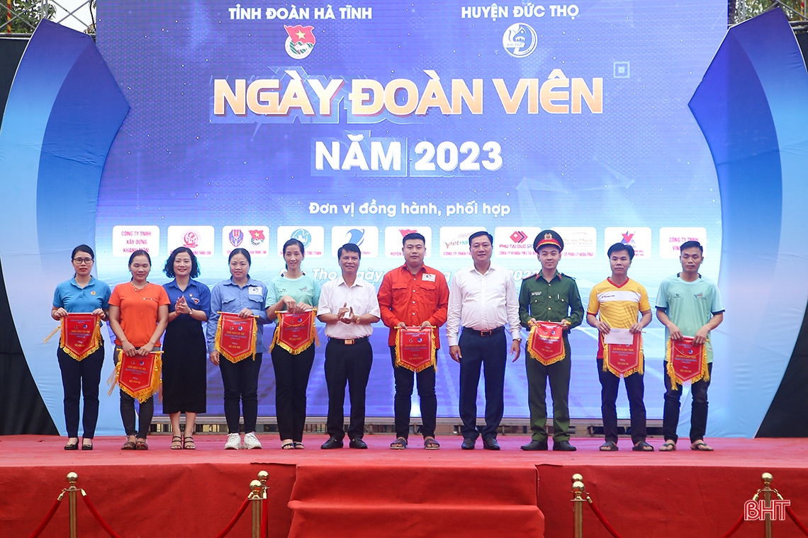 Sôi nổi Ngày Đoàn viên cấp tỉnh năm 2023 của tuổi trẻ Hà Tĩnh