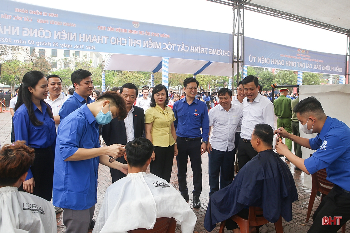 Sôi nổi Ngày Đoàn viên cấp tỉnh năm 2023 của tuổi trẻ Hà Tĩnh