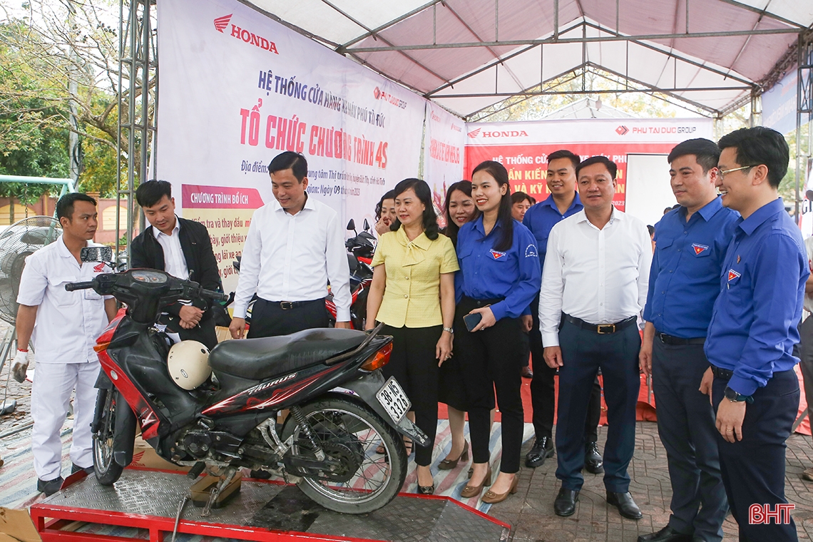Sôi nổi Ngày Đoàn viên cấp tỉnh năm 2023 của tuổi trẻ Hà Tĩnh