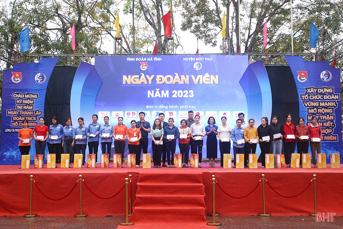 Sôi nổi Ngày Đoàn viên cấp tỉnh năm 2023 của tuổi trẻ Hà Tĩnh