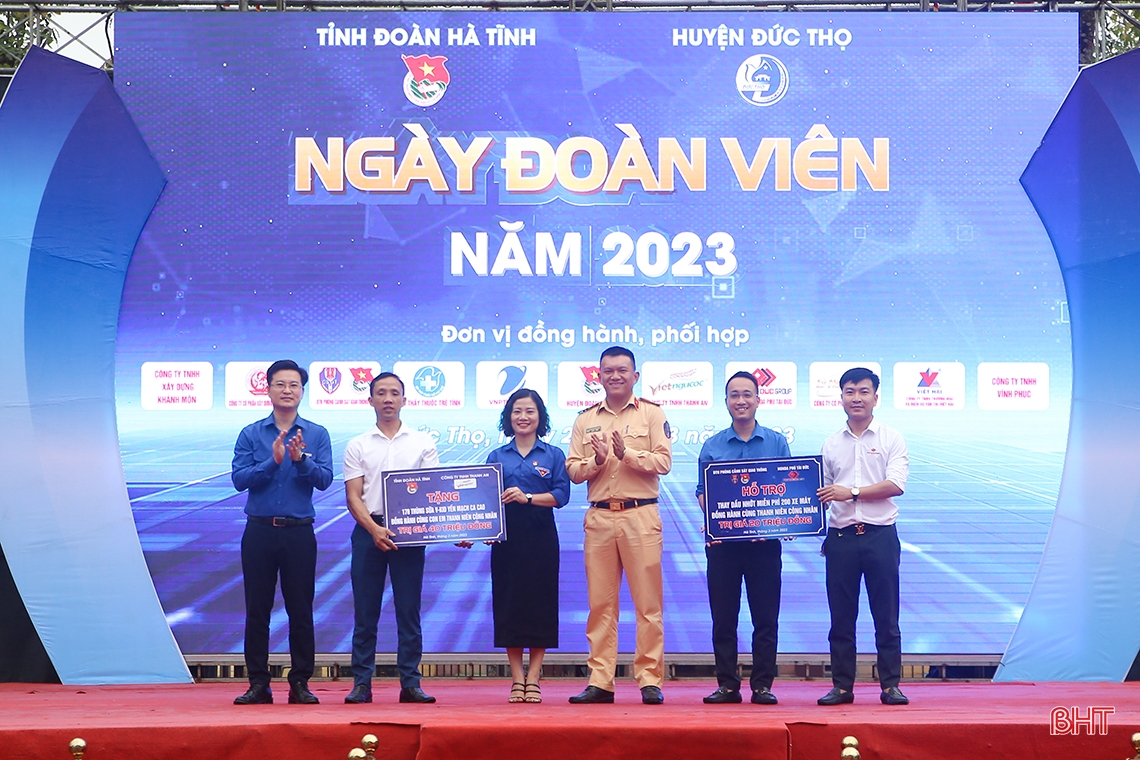 Sôi nổi Ngày Đoàn viên cấp tỉnh năm 2023 của tuổi trẻ Hà Tĩnh