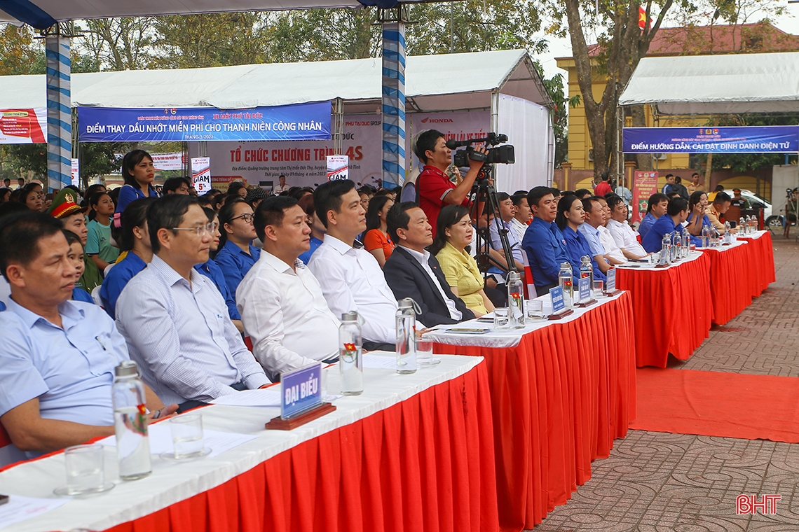 Sôi nổi Ngày Đoàn viên cấp tỉnh năm 2023 của tuổi trẻ Hà Tĩnh