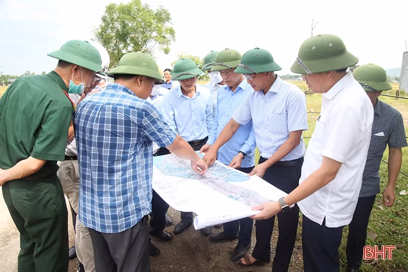 Sắp cán đích cắm mốc thực địa giải phóng mặt bằng cao tốc Bắc - Nam đoạn qua Hà Tĩnh