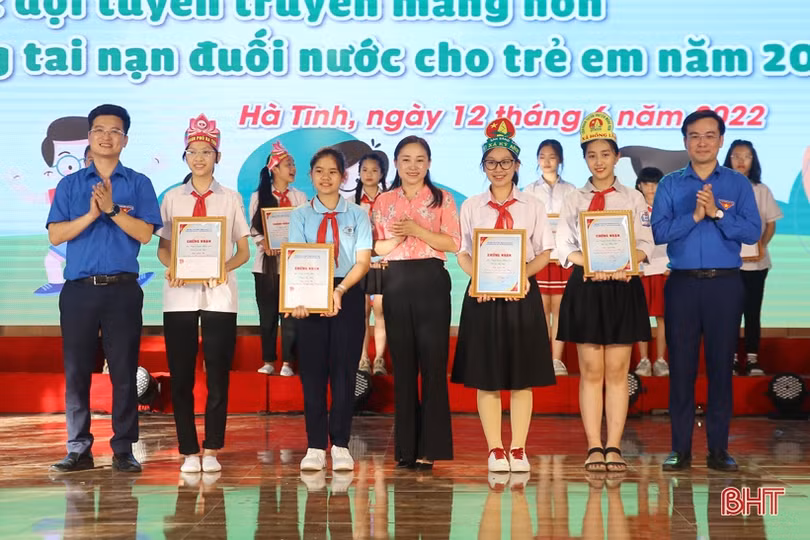 Hà Tĩnh: Lan tỏa thông điệp phòng, chống đuối nước cho trẻ em
