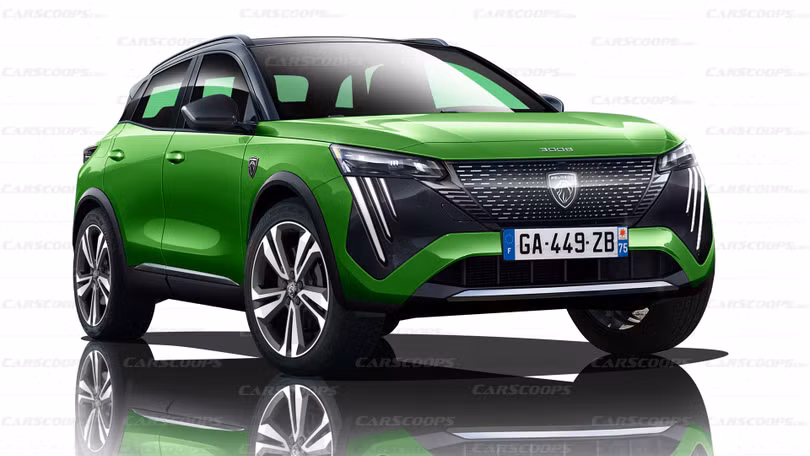 Xem trước thiết kế Peugeot 3008 2023: Đối thủ đáng gờm của Mazda CX-5