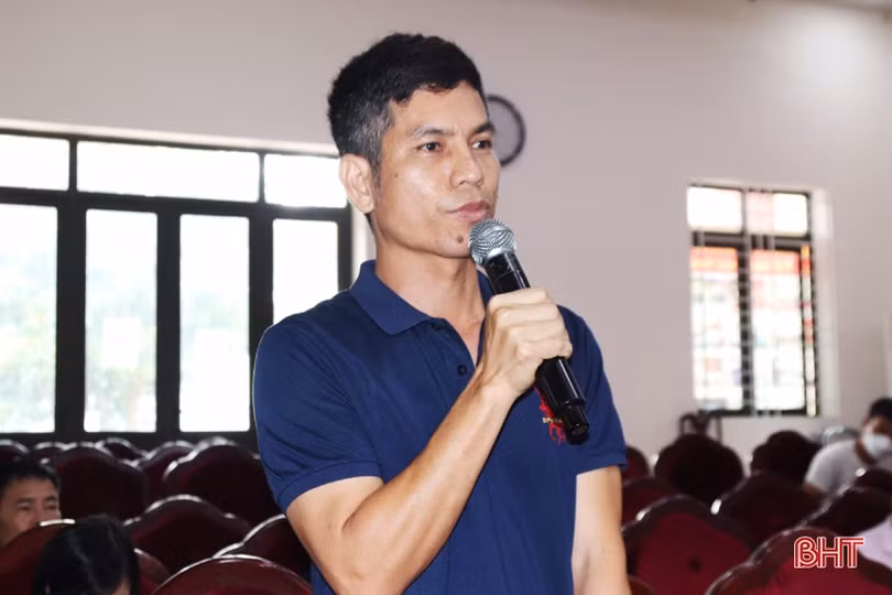 Lãnh đạo huyện Vũ Quang lắng nghe, tìm cách gỡ khó cho doanh nghiệp, hợp tác xã, tổ hợp tác