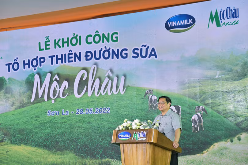 Khởi công dự án “Tổ hợp Thiên đường sữa Mộc Châu”