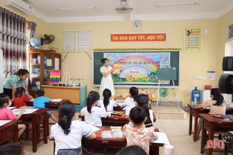 Các CLB thể thao và nghệ thuật thu hút học sinh TP Hà Tĩnh ngay đầu hè