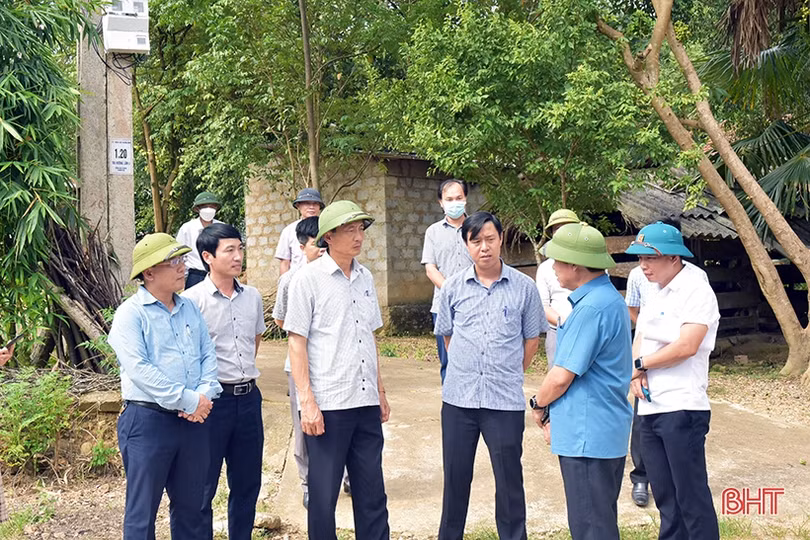 Tập trung hỗ trợ các địa phương ở Hương Khê xây dựng nông thôn mới