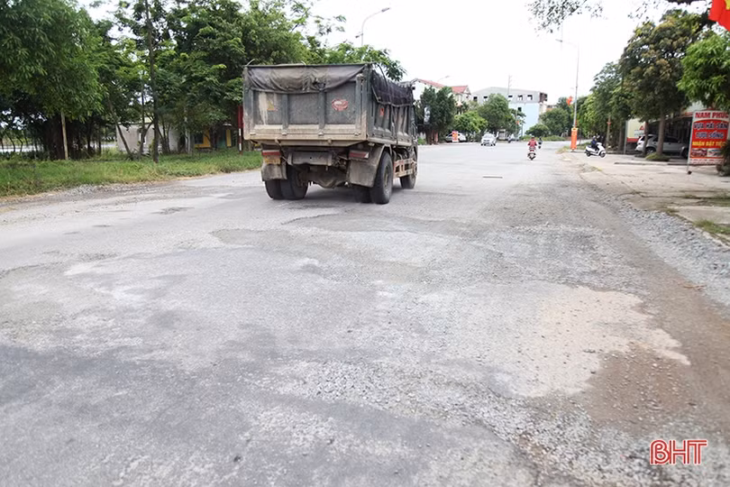Giữa tháng 6 này, thi công nâng cấp đường Quang Trung nối TP Hà Tĩnh với huyện Lộc Hà