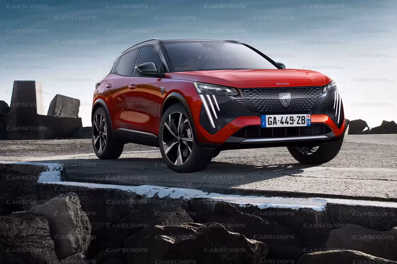 Xem trước thiết kế Peugeot 3008 2023: Đối thủ đáng gờm của Mazda CX-5