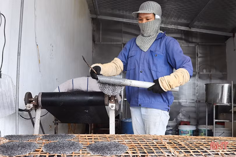 Bánh đa vừng đạt chuẩn OCOP Hà Tĩnh đậm đà vị quê
