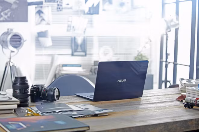 4 mau laptop man hinh vien mong 14 inch tu asus