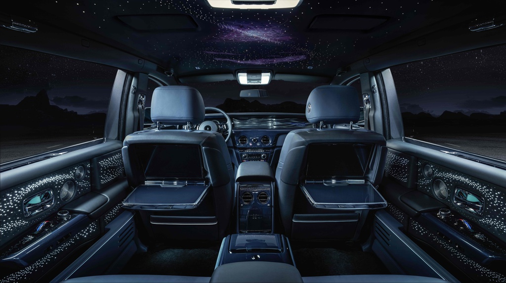 Rolls-Royce Phantom Tempus - tác phẩm nghệ thuật về hiệu ứng ánh sáng