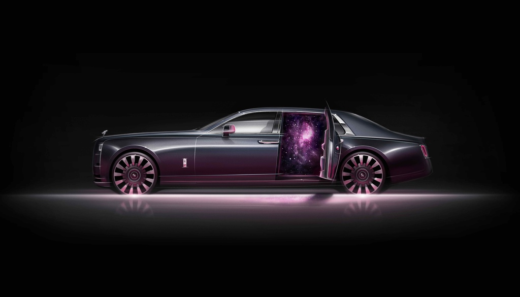 Rolls-Royce Phantom Tempus - tác phẩm nghệ thuật về hiệu ứng ánh sáng