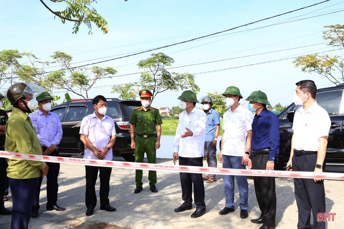 Bí thư Tỉnh ủy: Các địa phương không được chủ quan, lơ là trong công tác phòng, chống dịch COVID-19