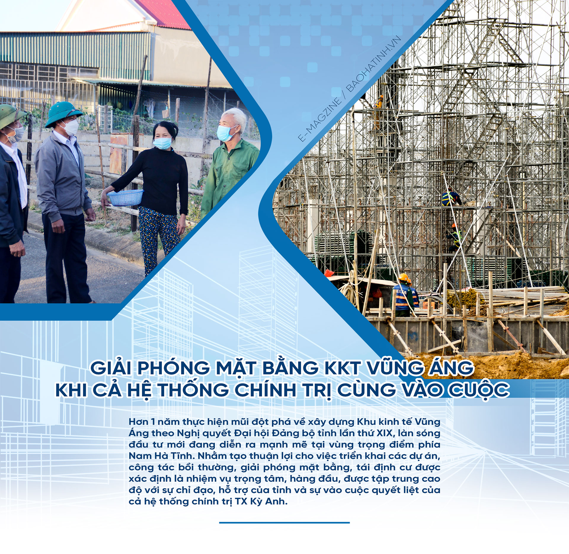 Giải phóng mặt bằng KKT Vũng Áng - khi cả hệ thống chính trị cùng vào cuộc (bài 1): Huy động tổng lực cán bộ về cơ sở, gỡ khó từng dự án
