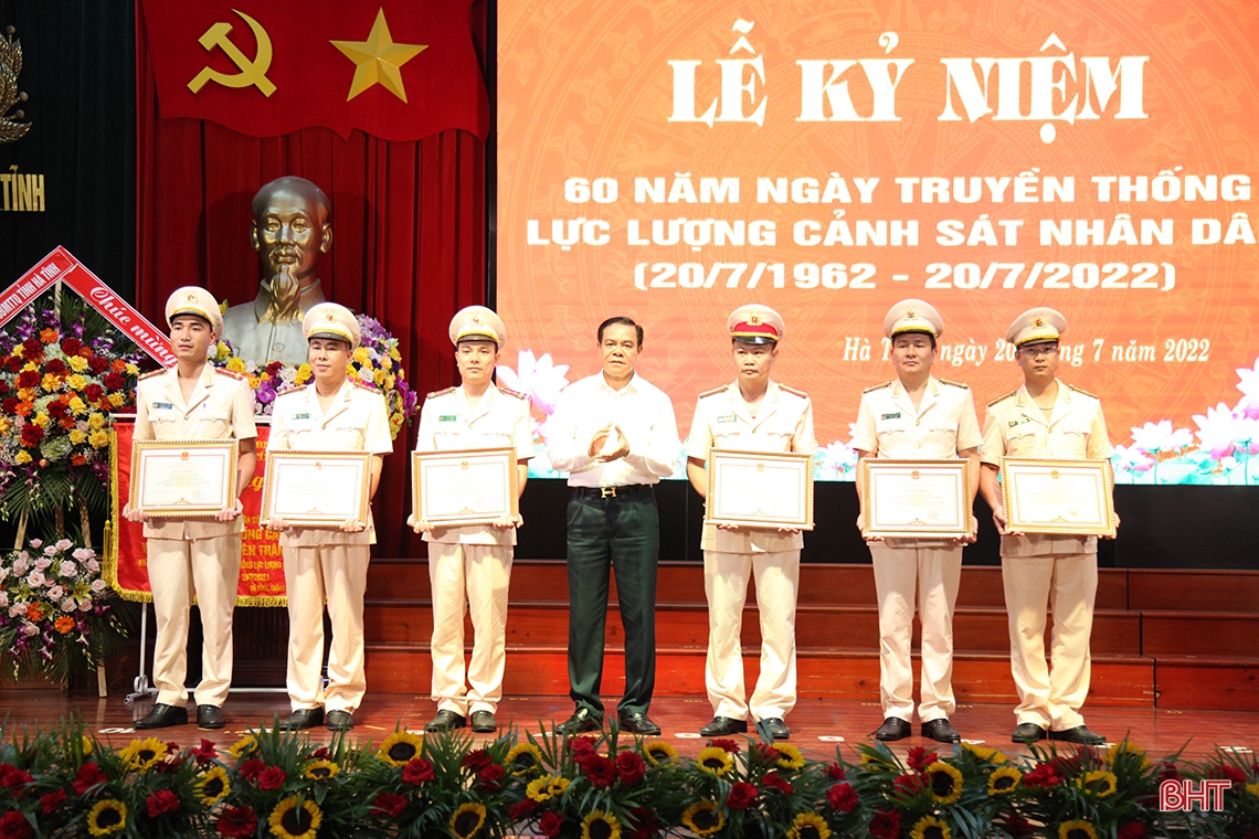 Xây dựng lực lượng Cảnh sát nhân dân Công an Hà Tĩnh ngày càng tinh nhuệ, hiện đại