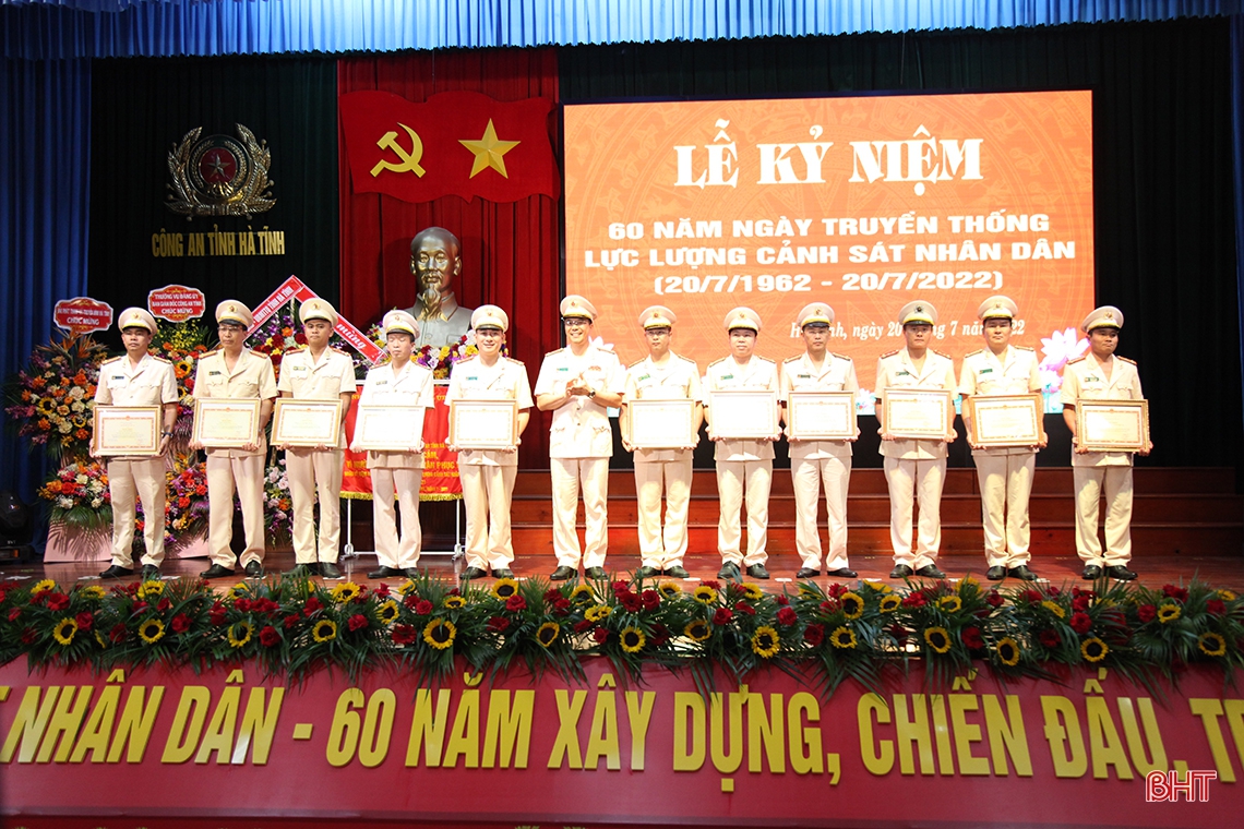 Xây dựng lực lượng Cảnh sát nhân dân Công an Hà Tĩnh ngày càng tinh nhuệ, hiện đại