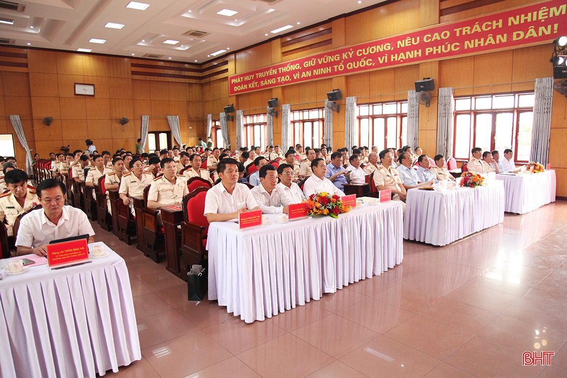 Xây dựng lực lượng Cảnh sát nhân dân Công an Hà Tĩnh ngày càng tinh nhuệ, hiện đại