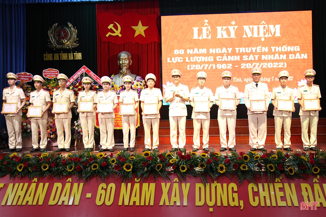 Xây dựng lực lượng Cảnh sát nhân dân Công an Hà Tĩnh ngày càng tinh nhuệ, hiện đại