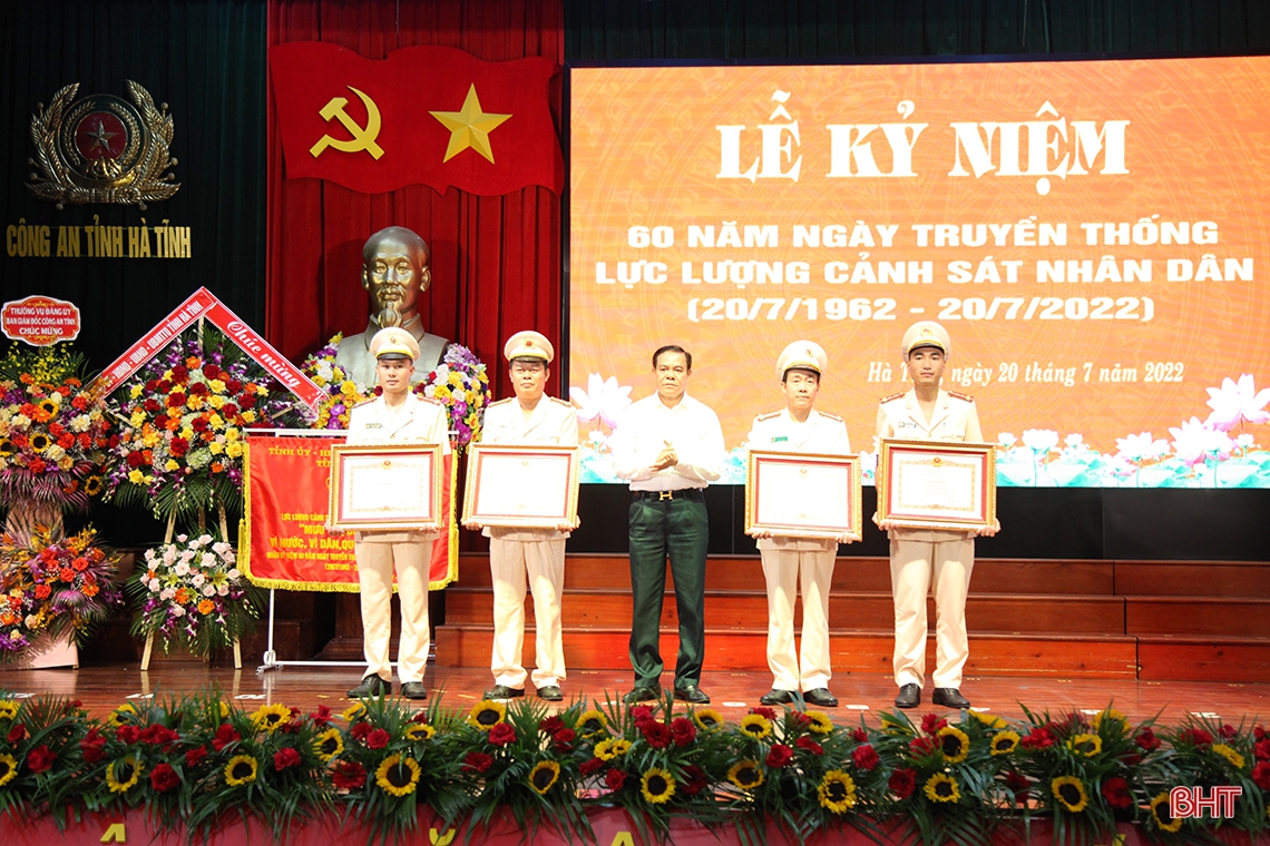 Xây dựng lực lượng Cảnh sát nhân dân Công an Hà Tĩnh ngày càng tinh nhuệ, hiện đại