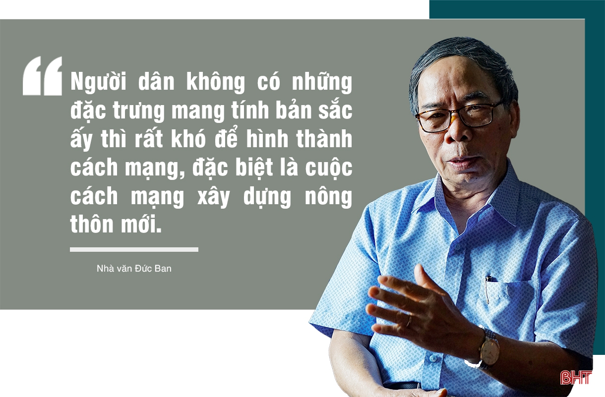 Nông thôn mới Hà Tĩnh – mới từ ý Đảng, lòng dân (Bài 1): Khí chất Xô viết trong xây dựng nông thôn mới