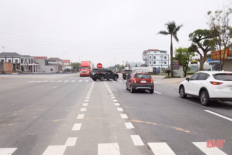 Tiềm ẩn tai nạn tại nút giao vào trung tâm hành chính huyện Kỳ Anh