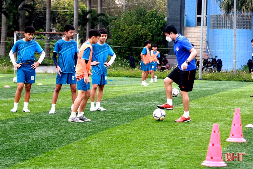 Hà Tĩnh mang những gương mặt nào đến Giải Bóng đá U15 quốc gia 2022?