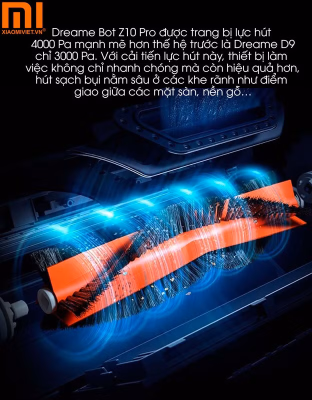 Review ngay robot hút bụi Dreame Z10 Pro